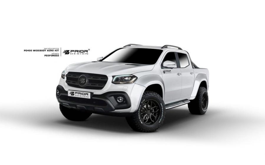 Mercedes-Benz X-Class PD400 WideBody Aero Kit by Prior Design (Br.470) '2017